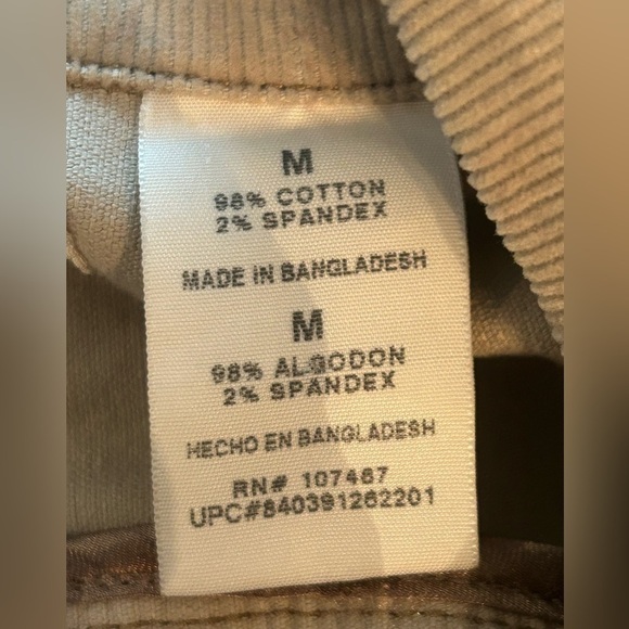 Levi Strauss Vintage Blazer Light Tan Corduroy Women’s Medium - Picture 13 of 14